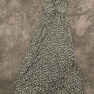 Miami Black and White Maxi Dress